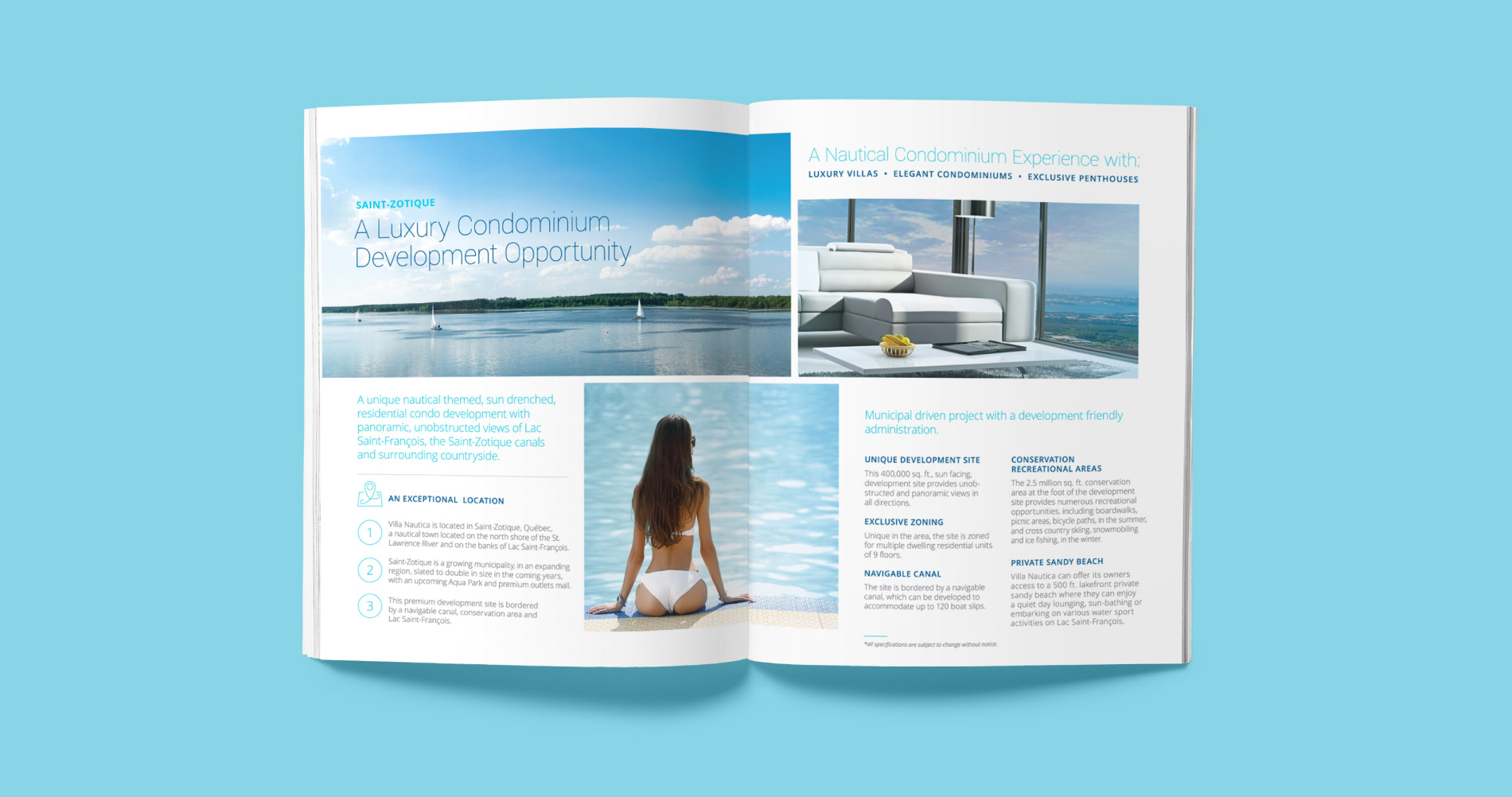 Luxury property brochure design