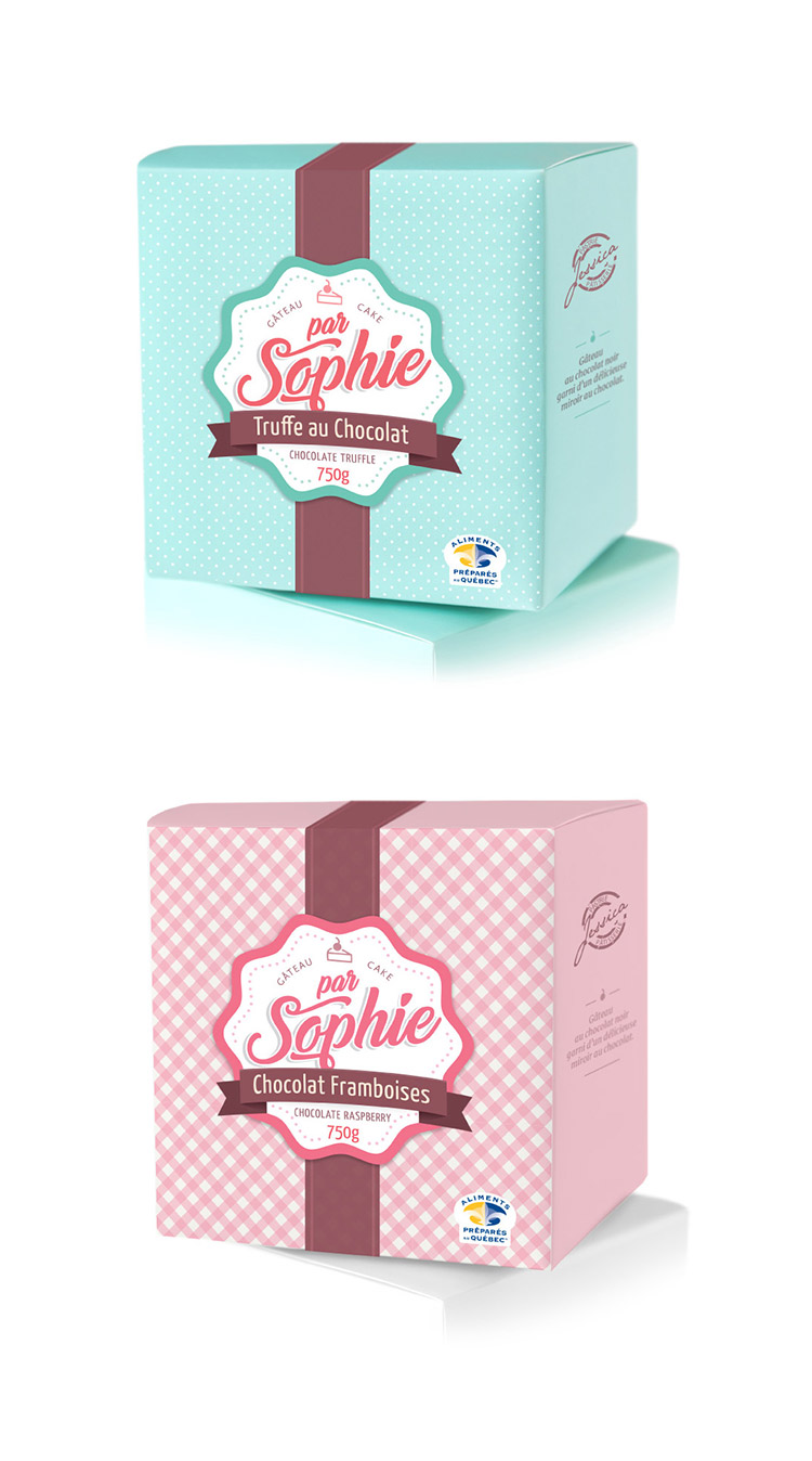 Cakes packaging design